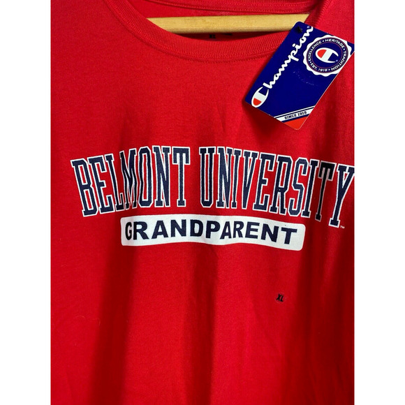 Belmont University Grandparent T Shirt Size XL Champion NEW Adult Mens Womens - Picture 4 of 8